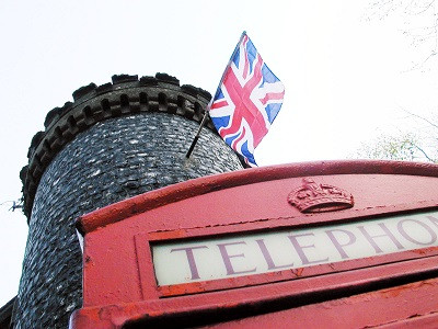 Foto de cabina telefónica inglesa