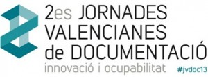 Logo de 2es Jornades Valencianes de Documentació