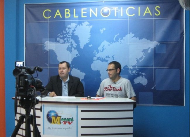 Foto de Francisco González Llopis en Macará TV (Ecuador)