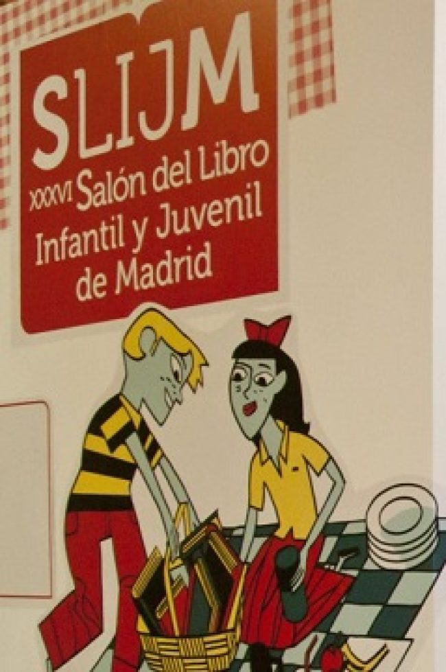 Cartel del XXXVI Salón del Libro Infantil y Juvenil de Madrid.